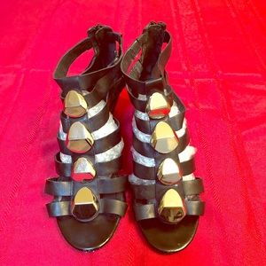 BCBGeneration sandals with silver decoration